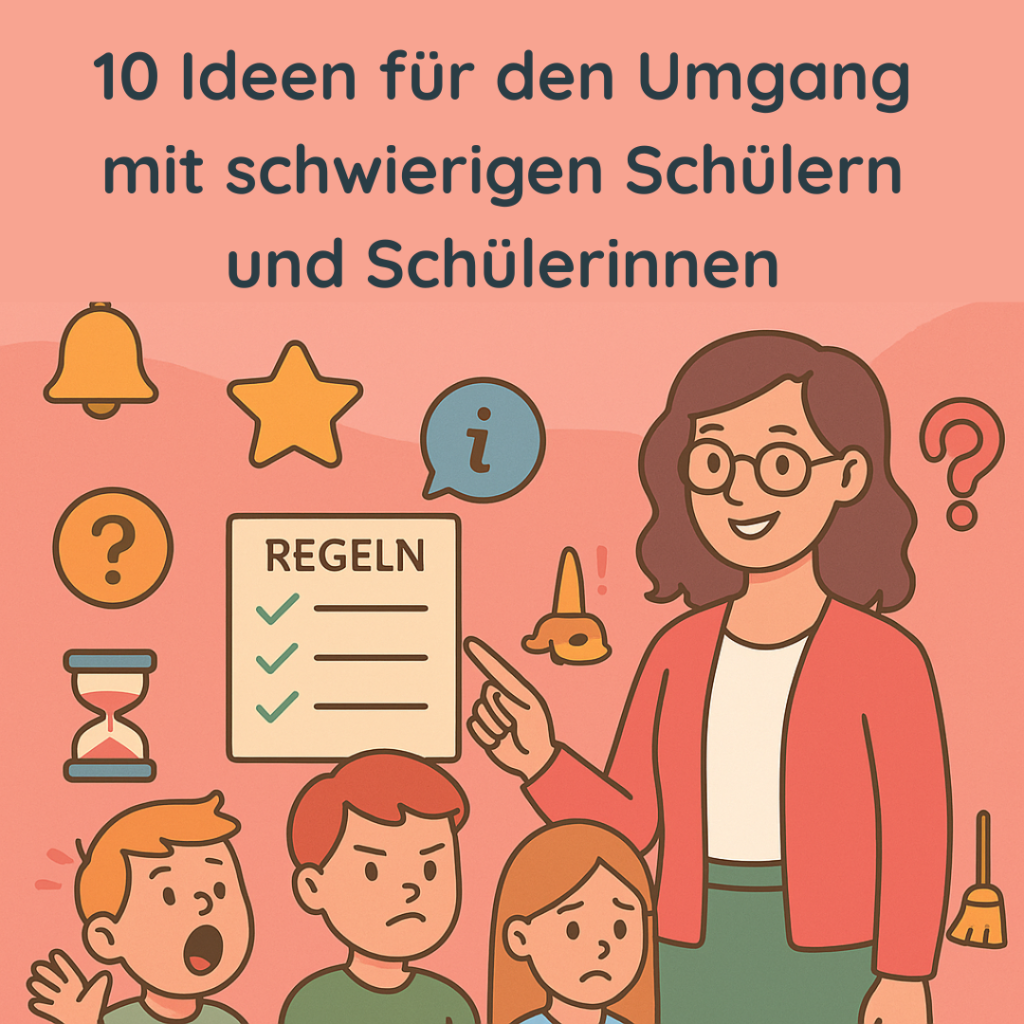 10 erprobte Ideen für den Umgang mit schwierigen Schülern und Schülerinnen